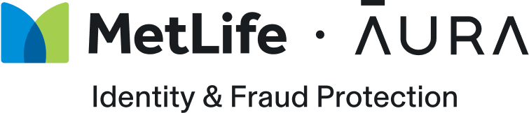 MetLife + Aura Logo